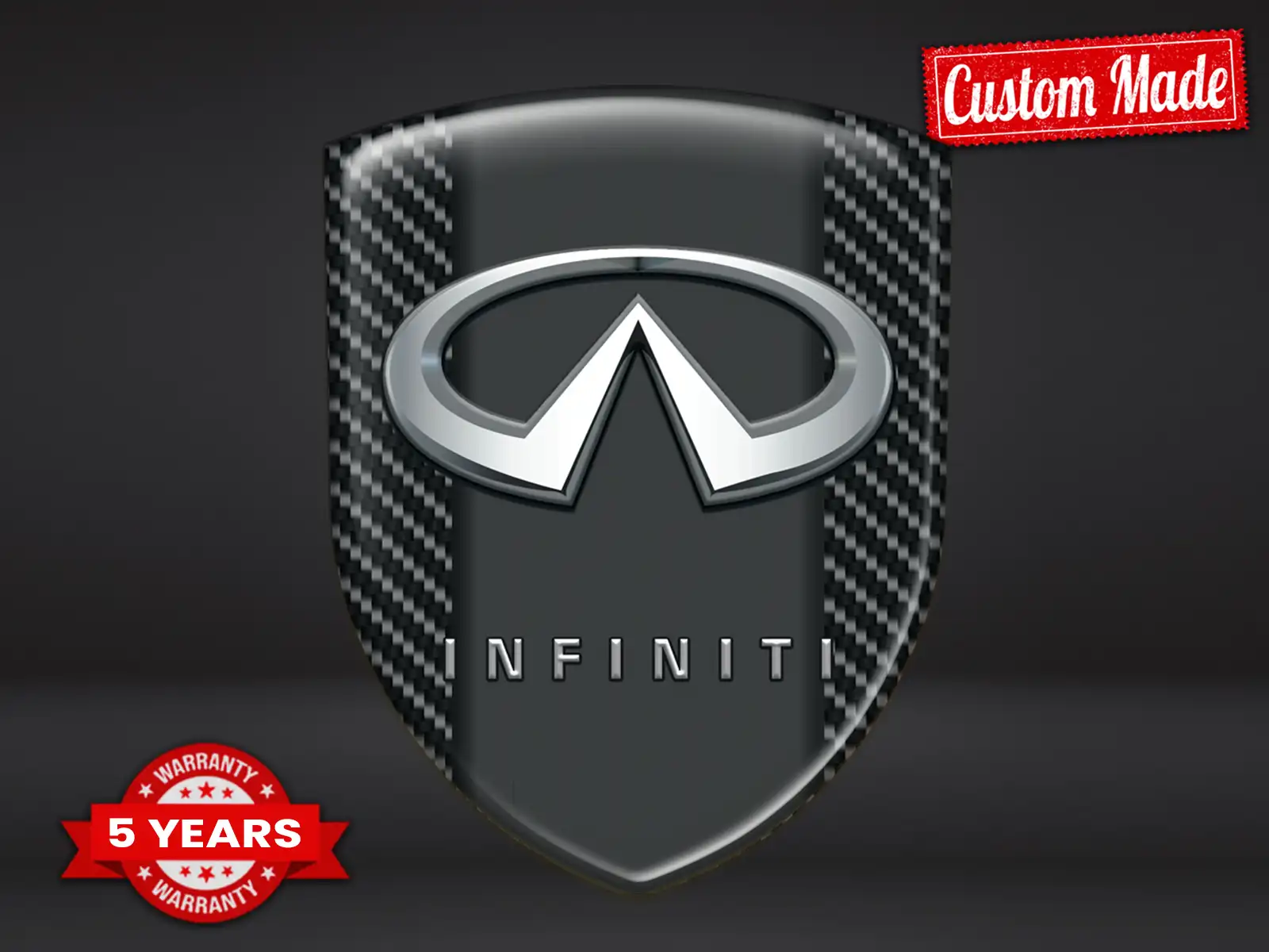 Infiniti Emblema Auto Max Resiliente Elegante Performance